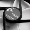 Ventilador Fractal Design Prisma AL-12 12 cm negro blanco