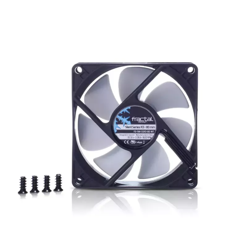 Ventilador Fractal Design Silent Series R3 80 mm