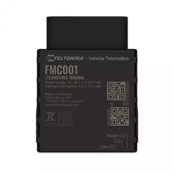 Rastreador GPS Teltonika FMC001 coche negro 53g