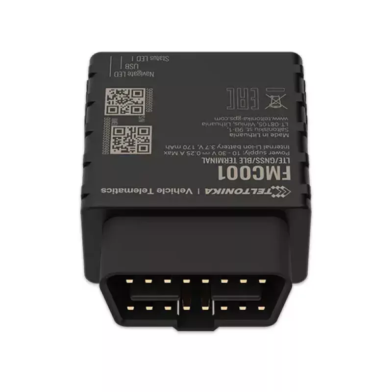 Rastreador GPS Teltonika FMC001 coche negro 53g