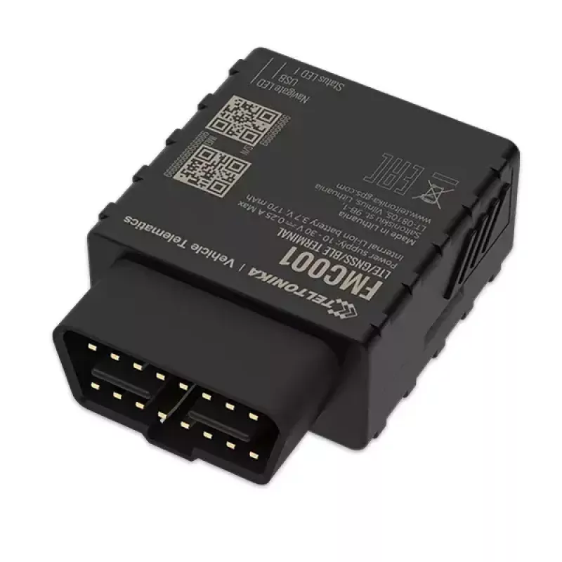 Rastreador GPS Teltonika FMC001 coche negro 53g