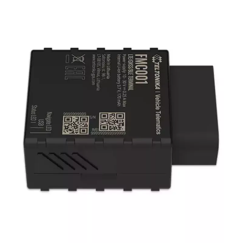 Rastreador GPS Teltonika FMC001 coche negro 53g