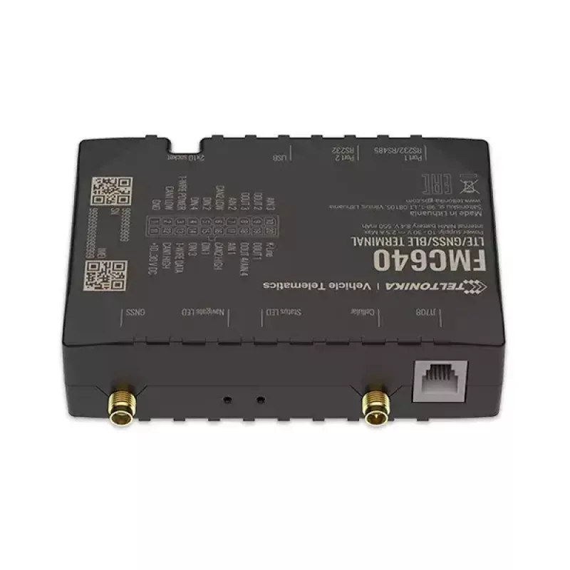 Rastreador GPS Teltonika FMC640 coche negro