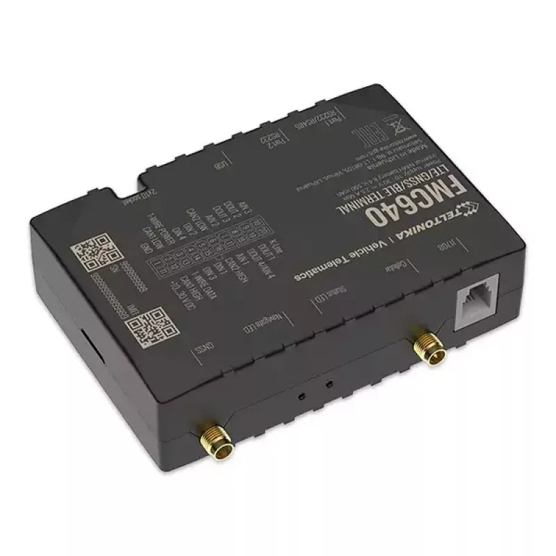 Rastreador GPS Teltonika FMC640 coche negro