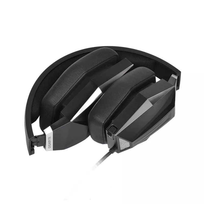 Auriculares GIGABYTE Force H5 con cable diadema gaming negros