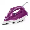 Plancha Tefal FV2836 Dry & Steam suela cerámica 2400 W morado, blanco