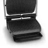 Parrilla de contacto Tefal GC707D 2000W negro acero inoxidable rectangular