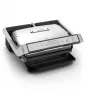 Parrilla de contacto Tefal GC707D 2000W negro acero inoxidable rectangular