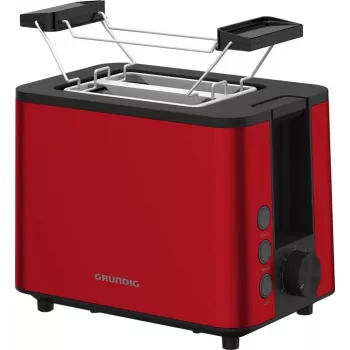 Grundig TA 8340 2 rebanadas 950 W negro, rojo