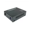 LevelOne Convertidor de medios RJ45 a SC Gigabit, PoE PSE, fibra monomodo, 20km