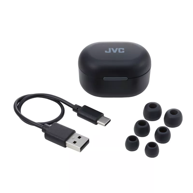 Auriculares JVC Active Noise Cancelling TWS Negro