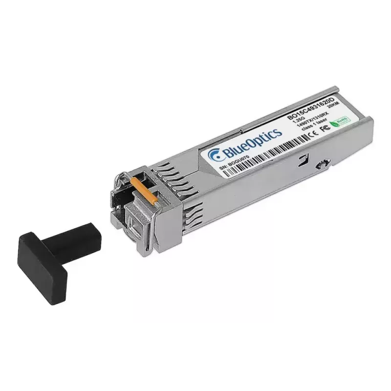 Transceptor SFP BlueOptics H-BX20-SFP/I-D-BO 1250 Mbit/s Fibra óptica