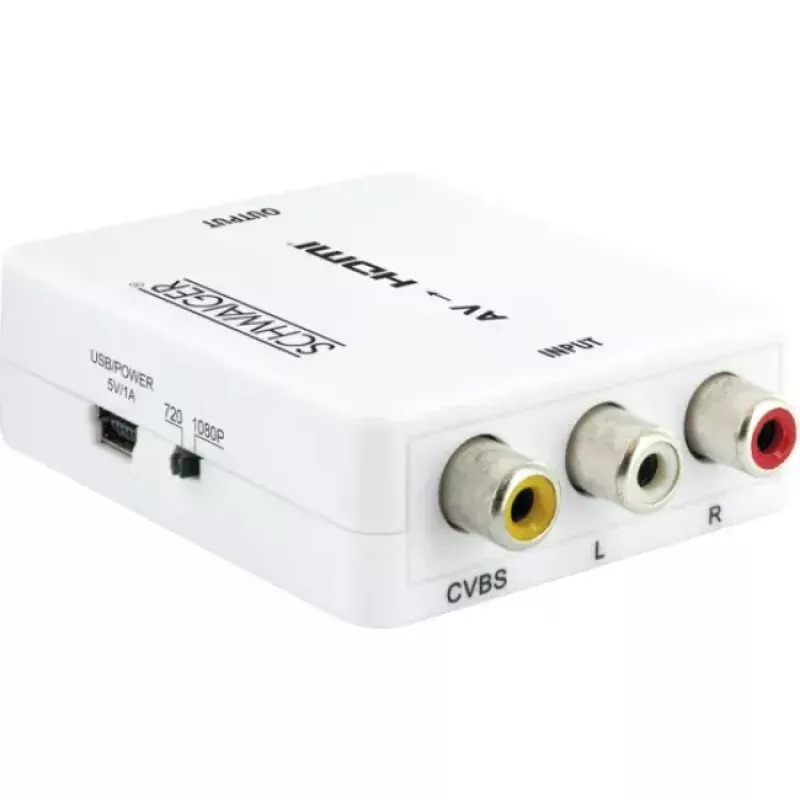 Convertidor de vídeo escalador Schwaiger HDMRCA01 513