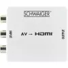 Convertidor de vídeo escalador Schwaiger HDMRCA01 513