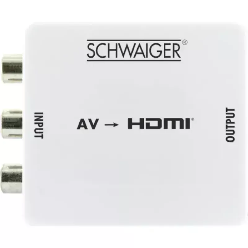 Convertidor de vídeo escalador Schwaiger HDMRCA01 513