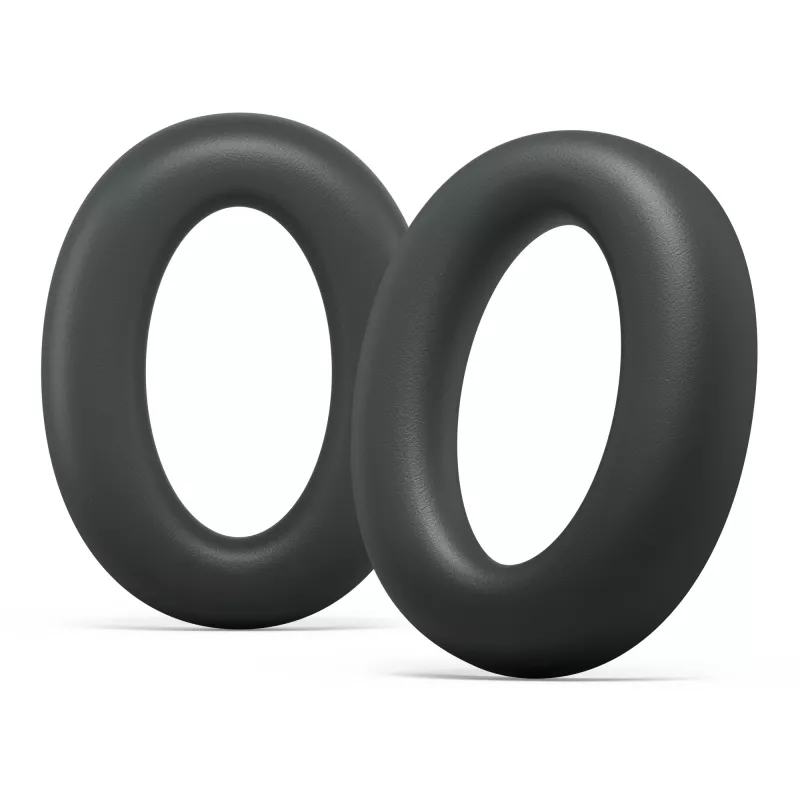Dell HE724 almohadillas para auriculares Premier Wireless Headset, polipiel, espuma viscoelástica, pack de 2, Magnetite