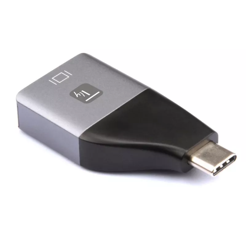 Techly IADAP USBC-DP4K adaptador gráfico USB 3840 x 2160 píxeles negro, plata
