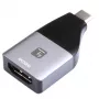 Techly IADAP USBC-HDMI4K adaptador gráfico USB 4096 x 2160 píxeles negro, plata