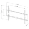 Soporte de pared para TV Techly ICA-PLB 162XL 2,03 m (80 pulgadas) negro