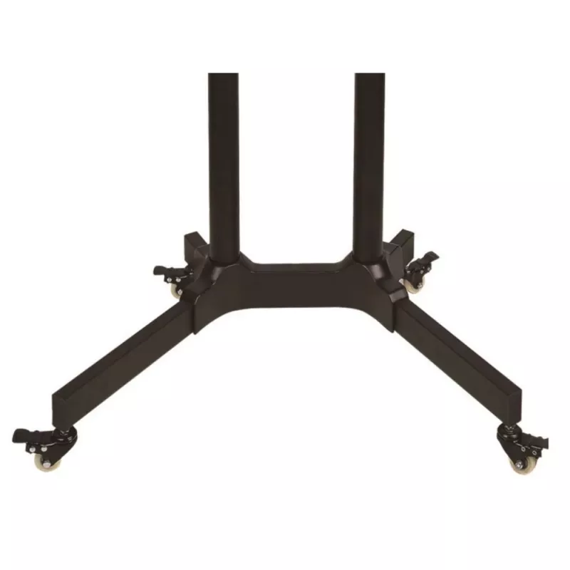 Techly ICA-TB TPM-1BK Carrito universal para portátil/proyector, 103-125 cm, negro