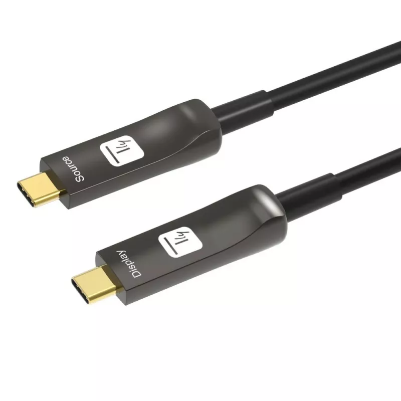 Techly ICOC-U3C-HY-010 Cable USB 10 m USB C Negro