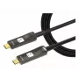 Techly ICOC-U3C-HY-020 Cable USB 20 m USB C Negro
