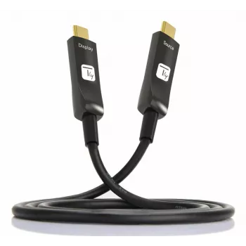 Techly ICOC-U3C-HY-020 Cable USB 20 m USB C Negro