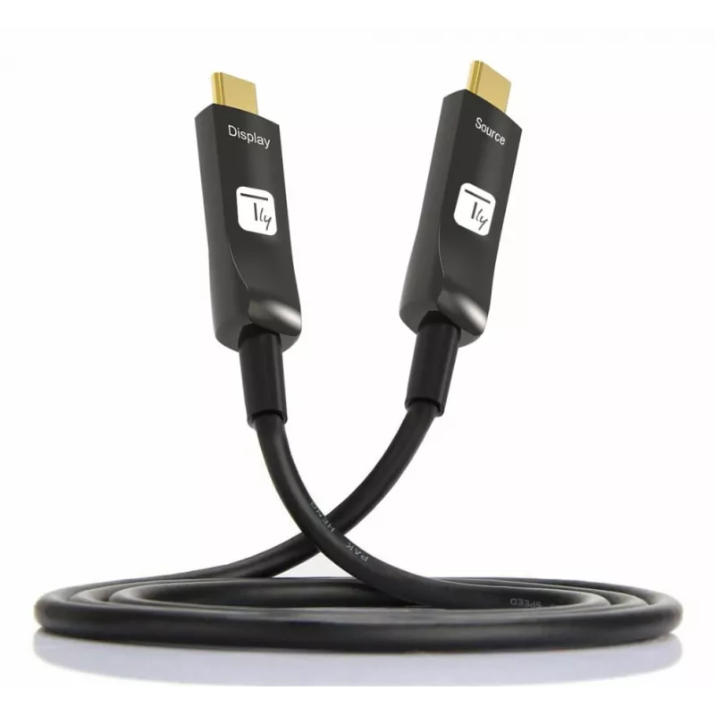 Techly ICOC-U3C-HY-020 Cable USB 20 m USB C Negro