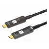 Techly ICOC-U3C-HY-020 Cable USB 20 m USB C Negro