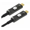 Techly ICOC-U3C-HY-020 Cable USB 20 m USB C Negro