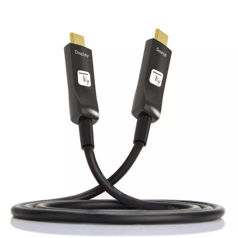 Techly ICOC-U3C-HY-030 Cable USB 30 m USB C Negro