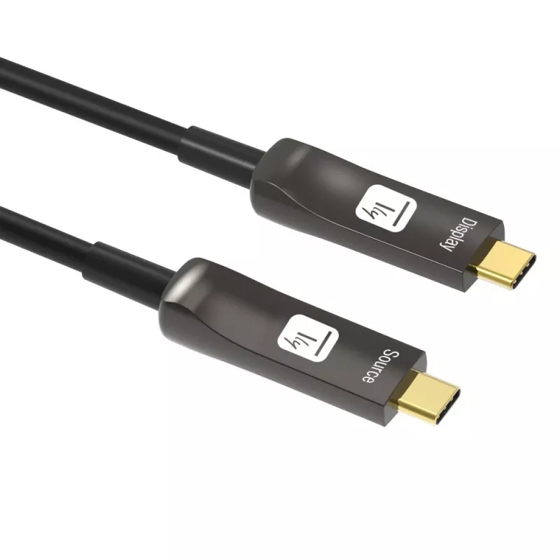 Techly ICOC-U3C-HY-030 Cable USB 30 m USB C Negro