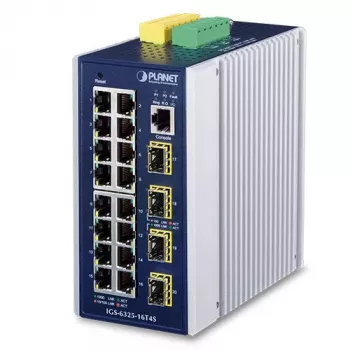 Switch Gigabit Ethernet L3 gestionado PLANET IGS-6325-16T4S 16 puertos