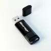 Memoria USB cifrada iStorage datAshur BT IS-FL-DBT-256-64, 64 GB, USB 3.2 Gen 1, autenticación con smartphone por Bluetooth, cifrado por hardware AES-XTS de 256 bits, autenticación de dos factores por SMS, preparada para gestión remota