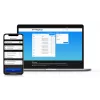 Memoria USB cifrada iStorage datAshur BT IS-FL-DBT-256-64, 64 GB, USB 3.2 Gen 1, autenticación con smartphone por Bluetooth, cifrado por hardware AES-XTS de 256 bits, autenticación de dos factores por SMS, preparada para gestión remota