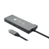 Hub USB-C 4 en 1 Techly IUSB32C-HUB4HPD, base de conexión USB 3.2 Type-C, 2x USB-A, 1x USB-C, HDMI