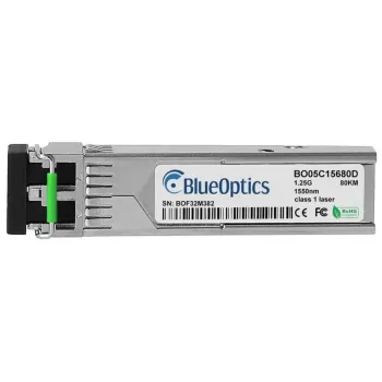 Transceptor de fibra óptica BlueOptics J4860D 1250 Mbit/s SFP 1550 nm