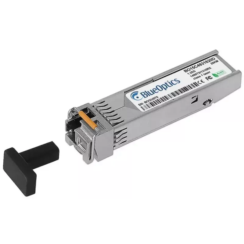 Módulo transceptor de fibra óptica BlueOptics J9142-61101-BO SFP LC aluminio 20 g