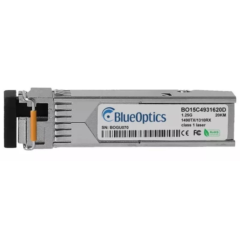 Módulo transceptor de fibra óptica BlueOptics J9142-61101-BO SFP LC aluminio 20 g