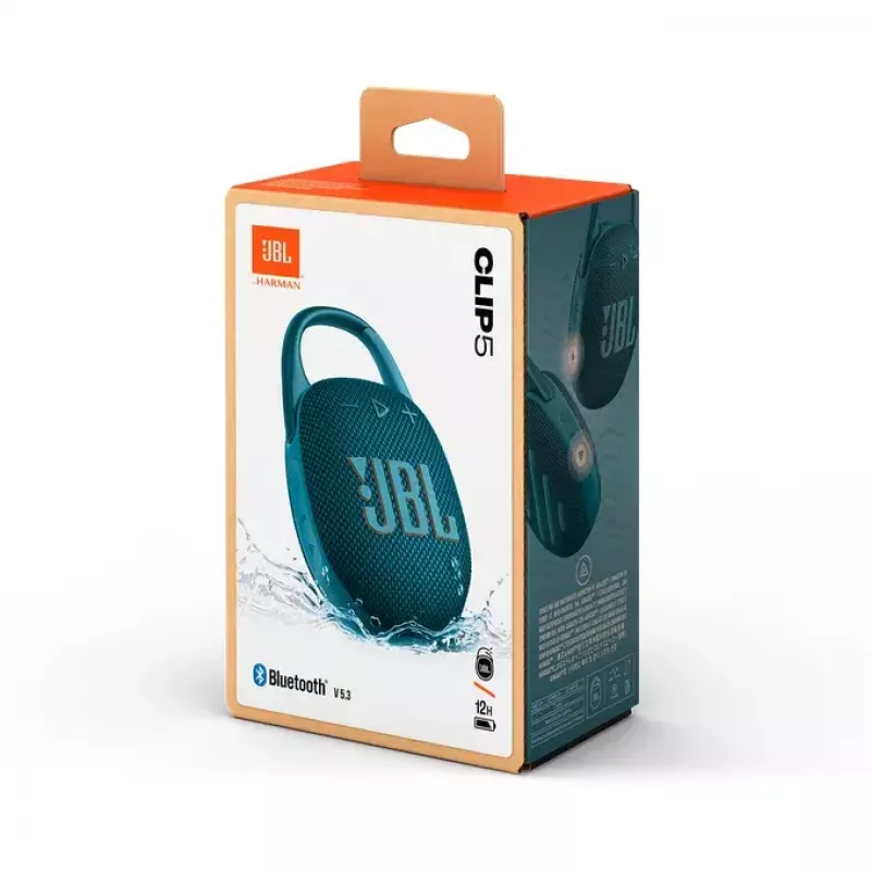 Altavoz portátil JBL Clip 5 azul