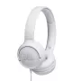 JBL Tune 500 BLANCO, con cable, 20 - 20000 Hz, música, 148 g, auriculares, blanco