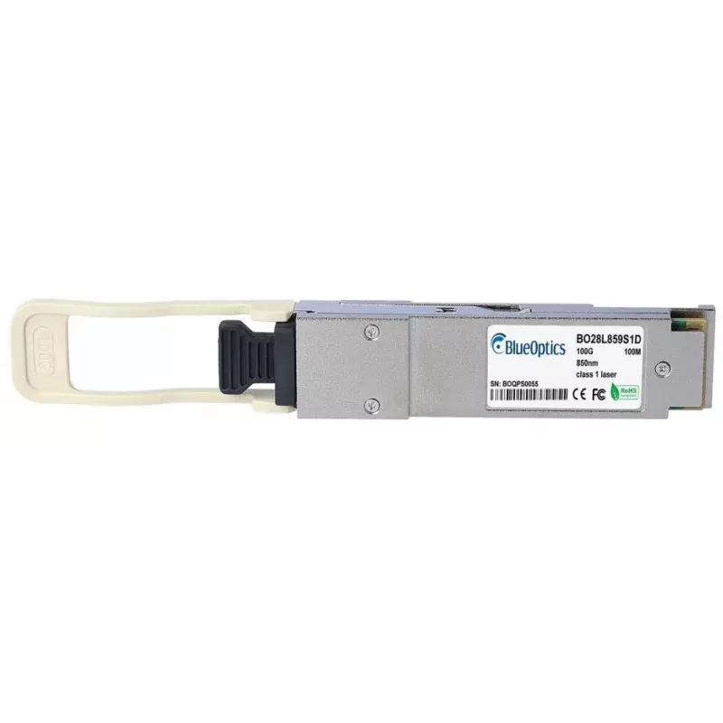 BlueOptics JL274A-BO Transceptor QSFP28, 100GBASE-SR4, multimodo, 850 nm, MPO