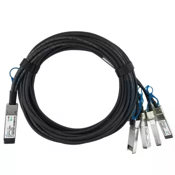 Cable de fibra óptica InfiniBand BlueOptics JNP-100G-4X25G-3M-BL 3m QSFP28 4xSFP28