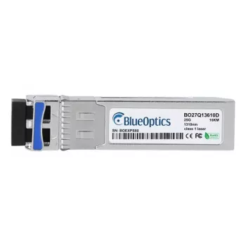 Módulo transceptor de fibra óptica BlueOptics JNP-SFP-25G-LR-BO SFP28 LC aluminio 20g