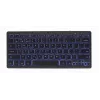 Teclado Gembird KB-BTRGB-01-DE universal Bluetooth QWERTZ alemán negro