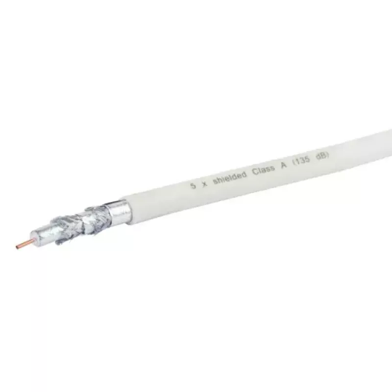 Cable coaxial Schwaiger KOX13525 052 75 Ω 25 m blanco