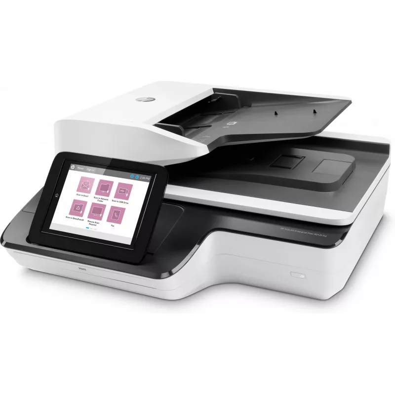 HP Scanjet Enterprise Flow N9120 fn2 Escáner de sobremesa y ADF 600 x 600 DPI A3 Negro, Blanco