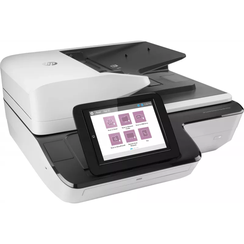 HP Scanjet Enterprise Flow N9120 fn2 Escáner de sobremesa y ADF 600 x 600 DPI A3 Negro, Blanco