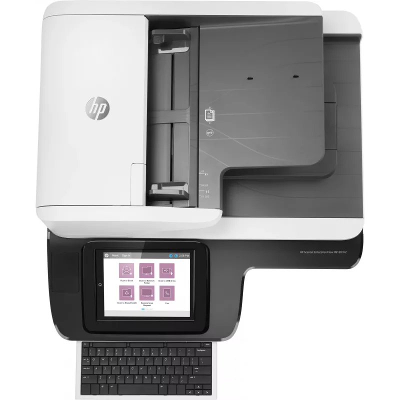 HP Scanjet Enterprise Flow N9120 fn2 Escáner de sobremesa y ADF 600 x 600 DPI A3 Negro, Blanco