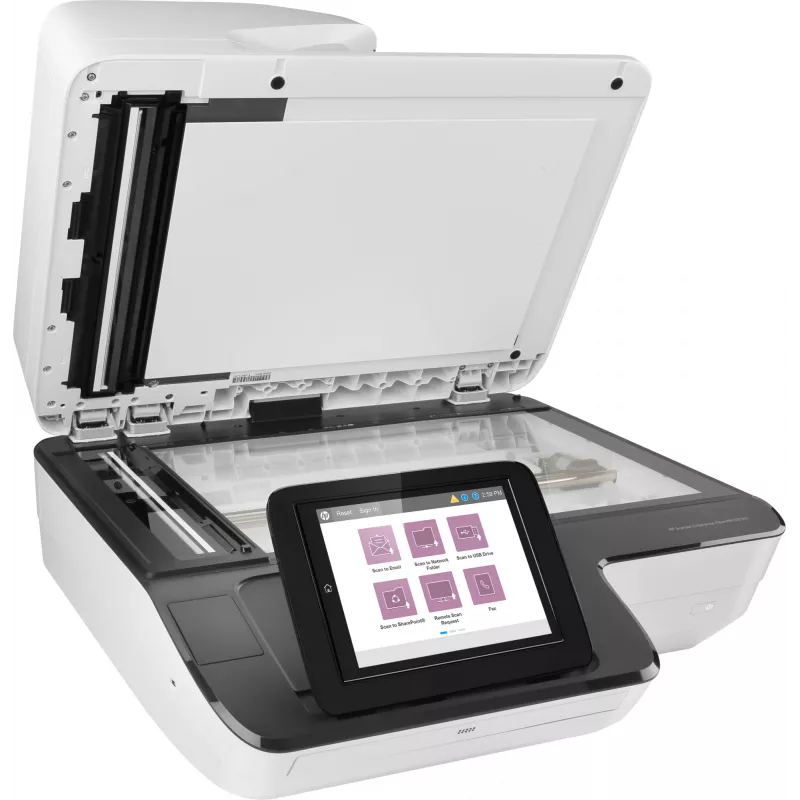 HP Scanjet Enterprise Flow N9120 fn2 Escáner de sobremesa y ADF 600 x 600 DPI A3 Negro, Blanco
